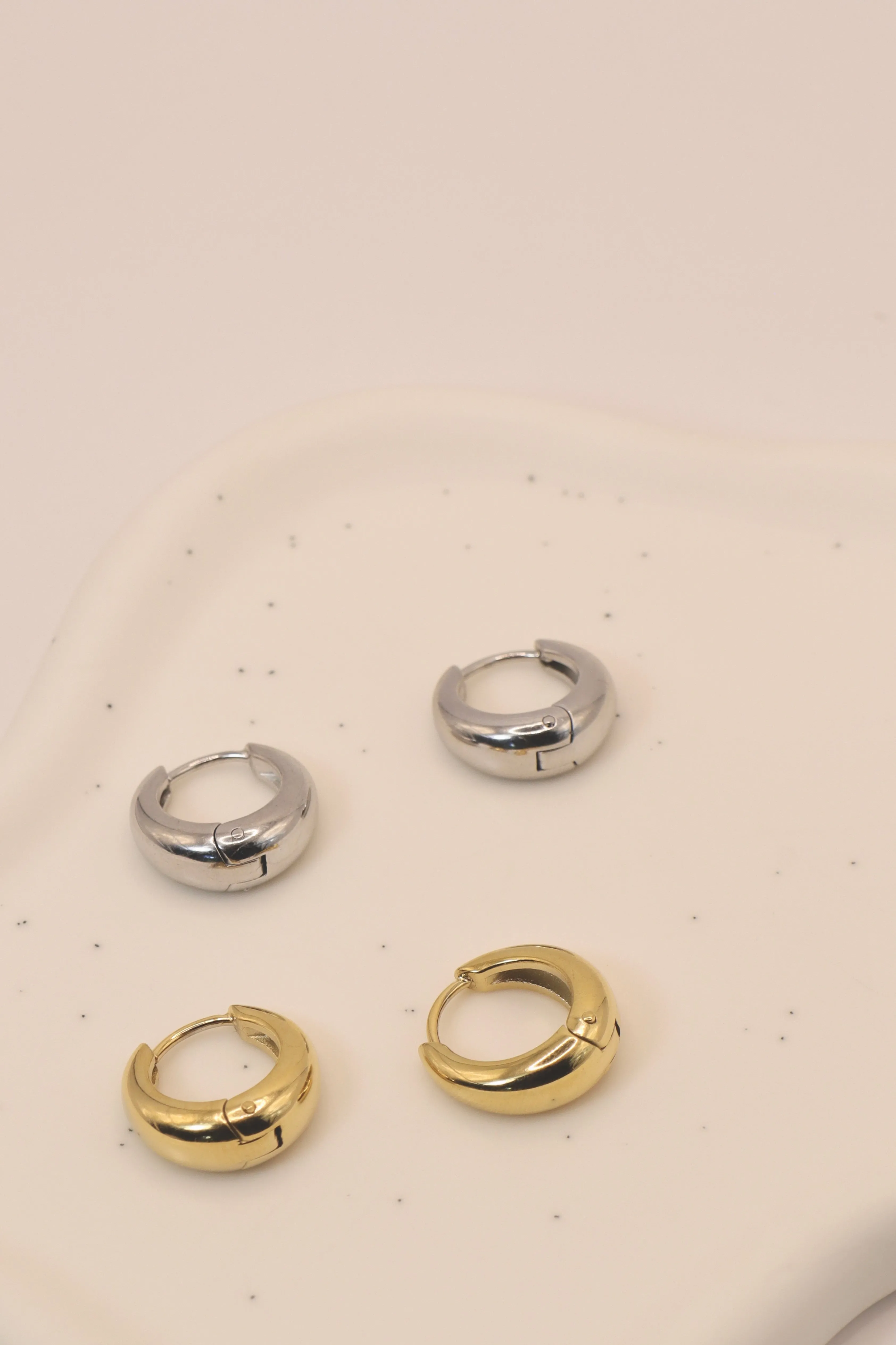 Simple Gold Hoops