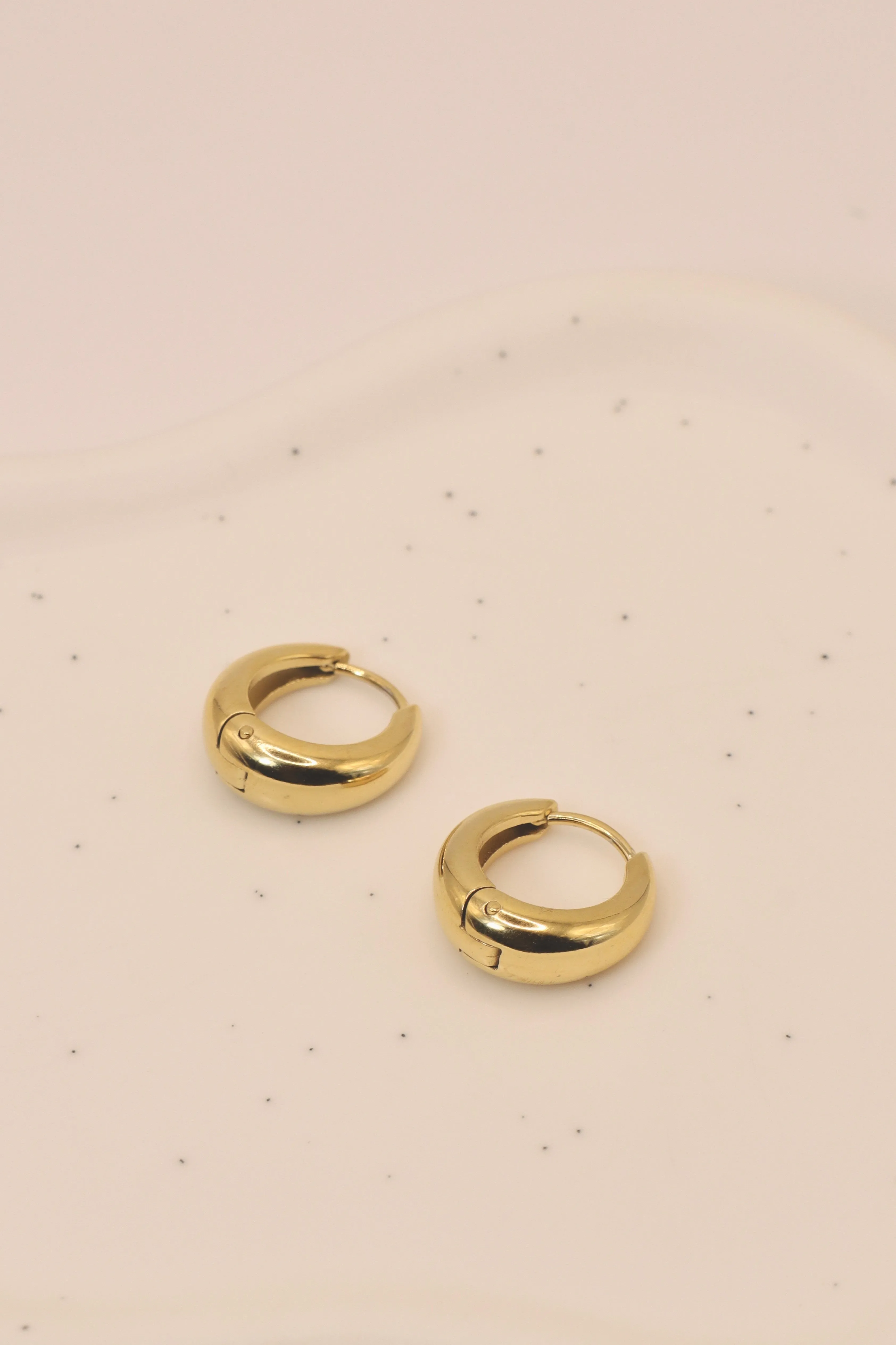 Simple Gold Hoops