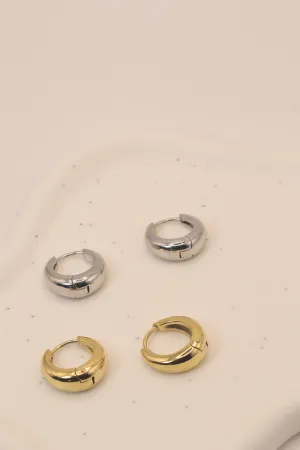 Simple Gold Hoops