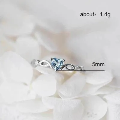 Simple Heart Shaped Rings | Womens Jewelry Rings