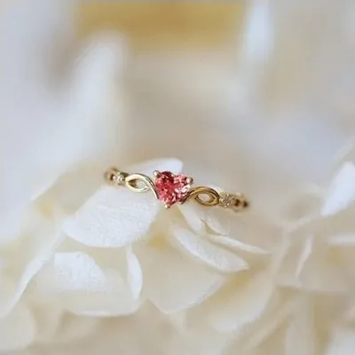 Simple Heart Shaped Rings | Womens Jewelry Rings