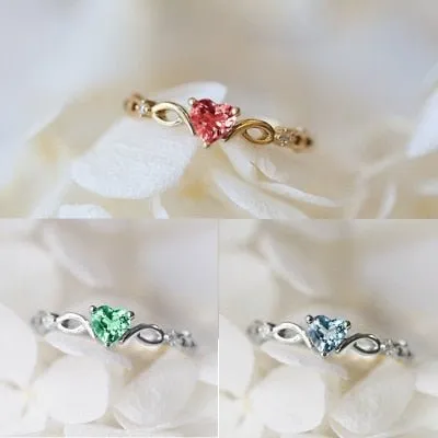 Simple Heart Shaped Rings | Womens Jewelry Rings