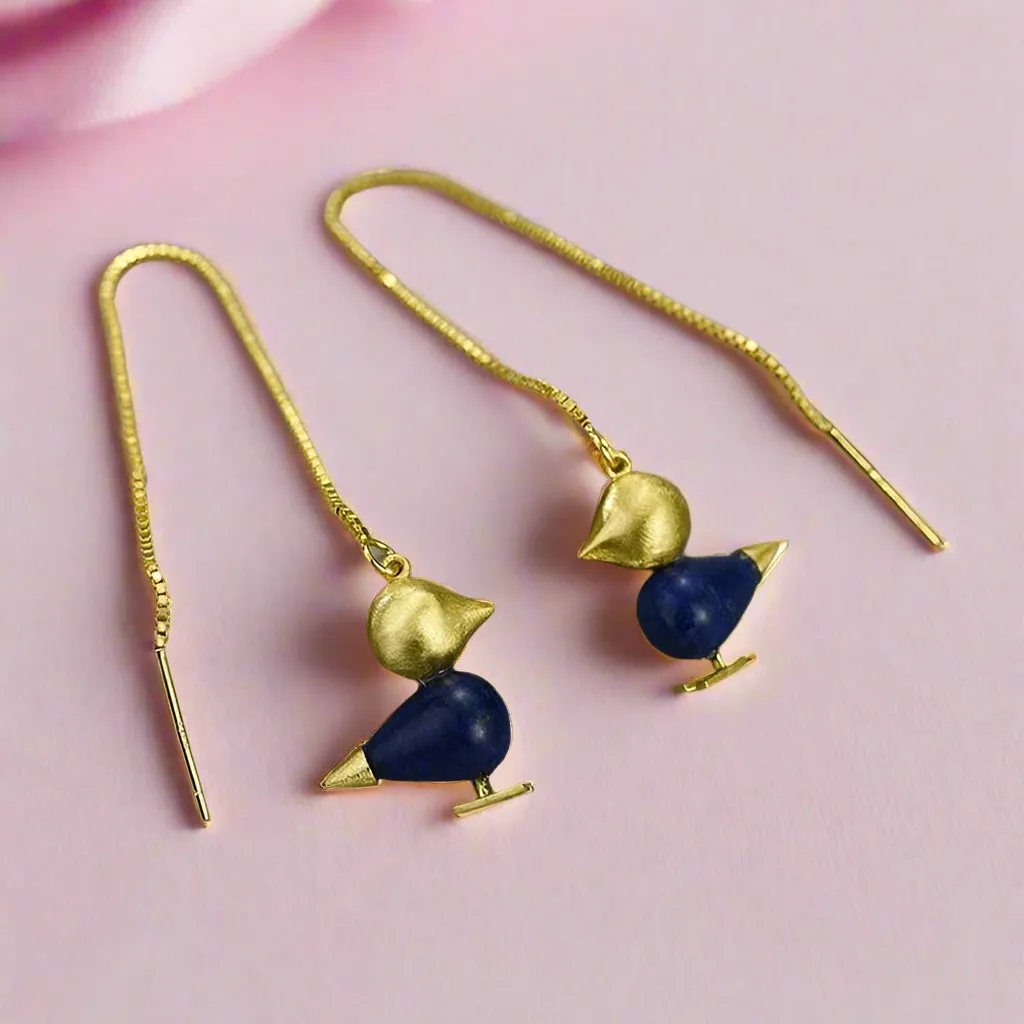 Simple Lovely Bird Dangle Earrings