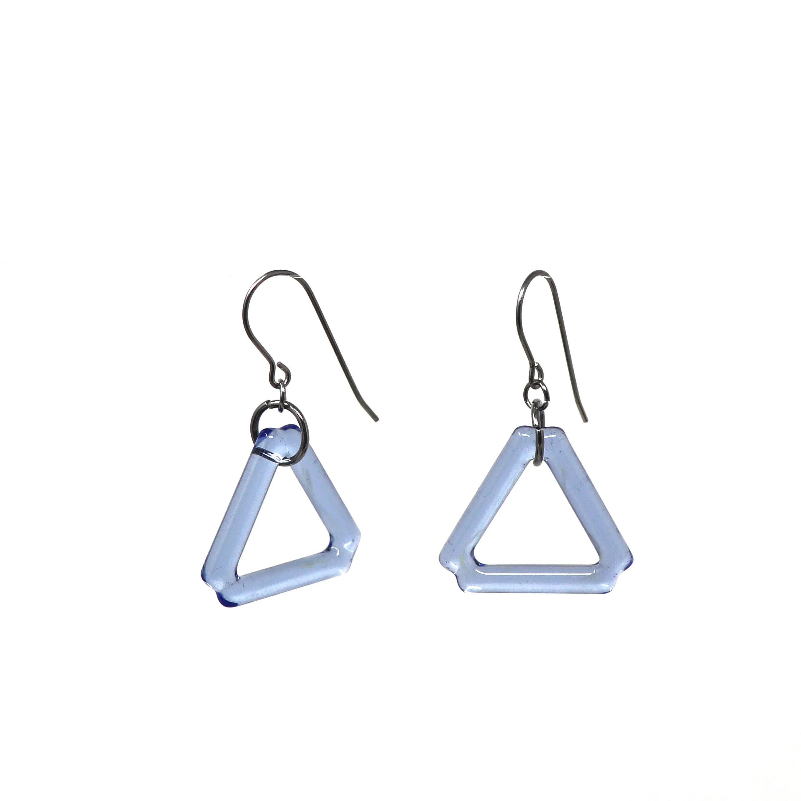 Small Triangle Earrings