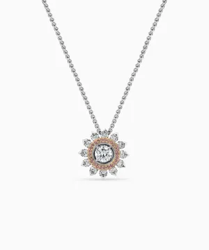 Soleil Grande Argyle Pink Diamond Pendant