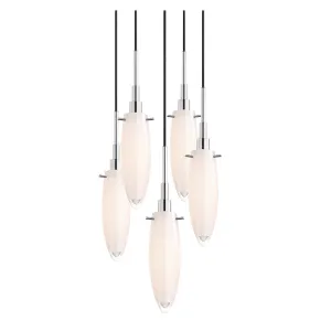 Sonneman 3551 Candela 5-lt Torpedo Pendant