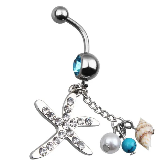 Stainless Steel Navel Rings
