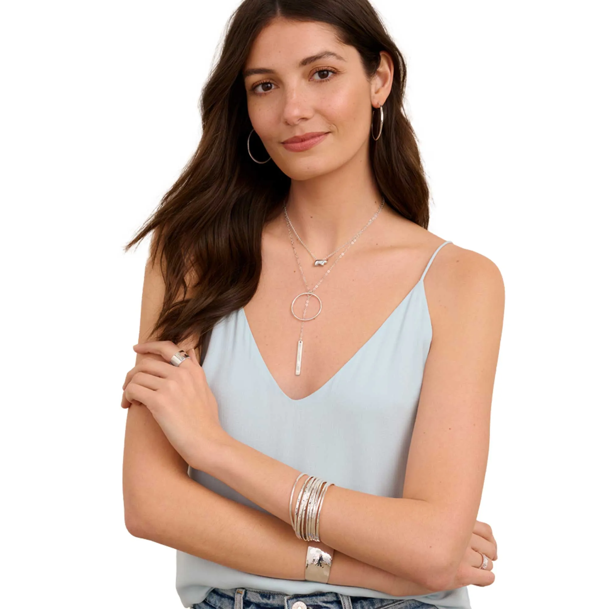 Sterling Silver Small Bear Necklace