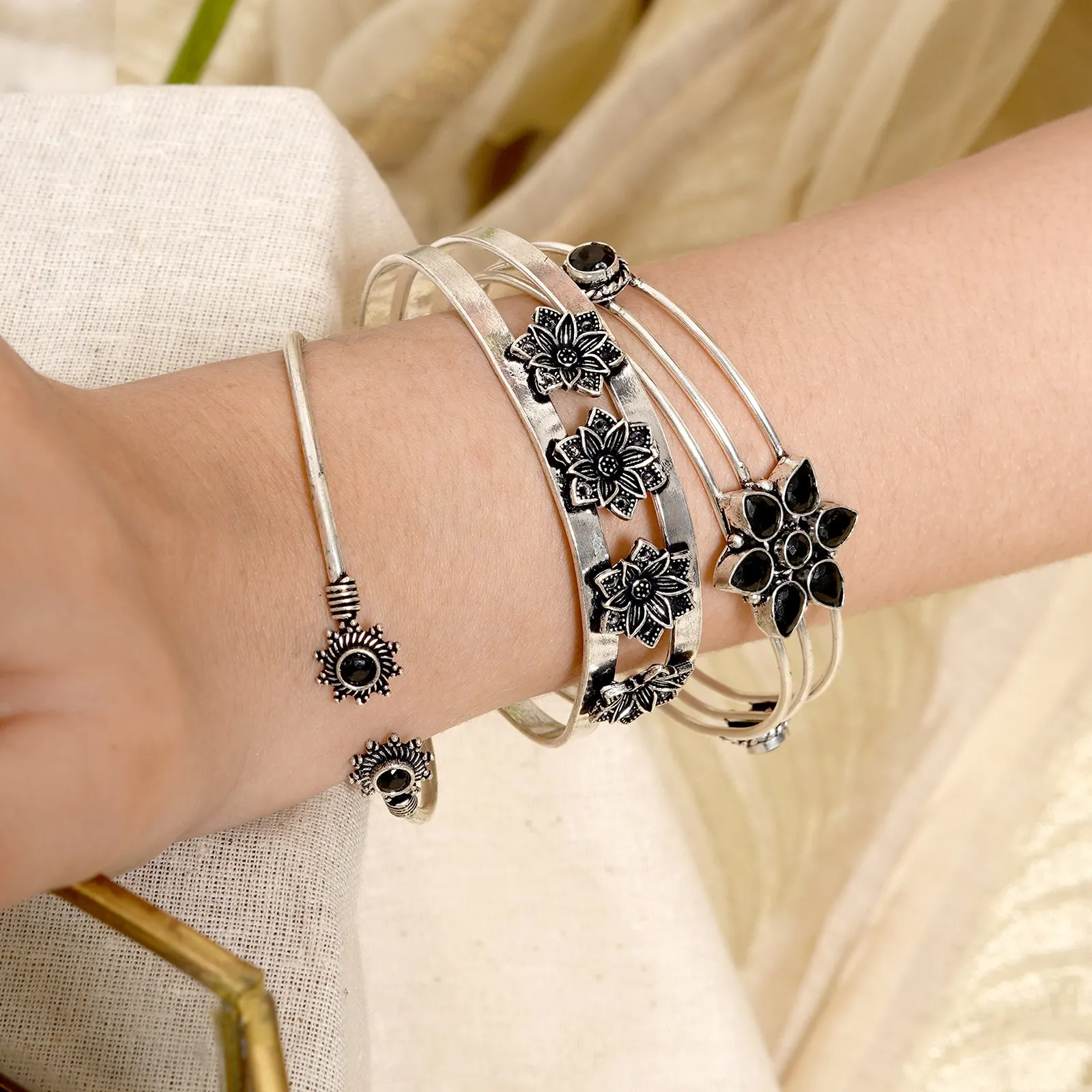 Teejh Malti Stacked Bracelet Set