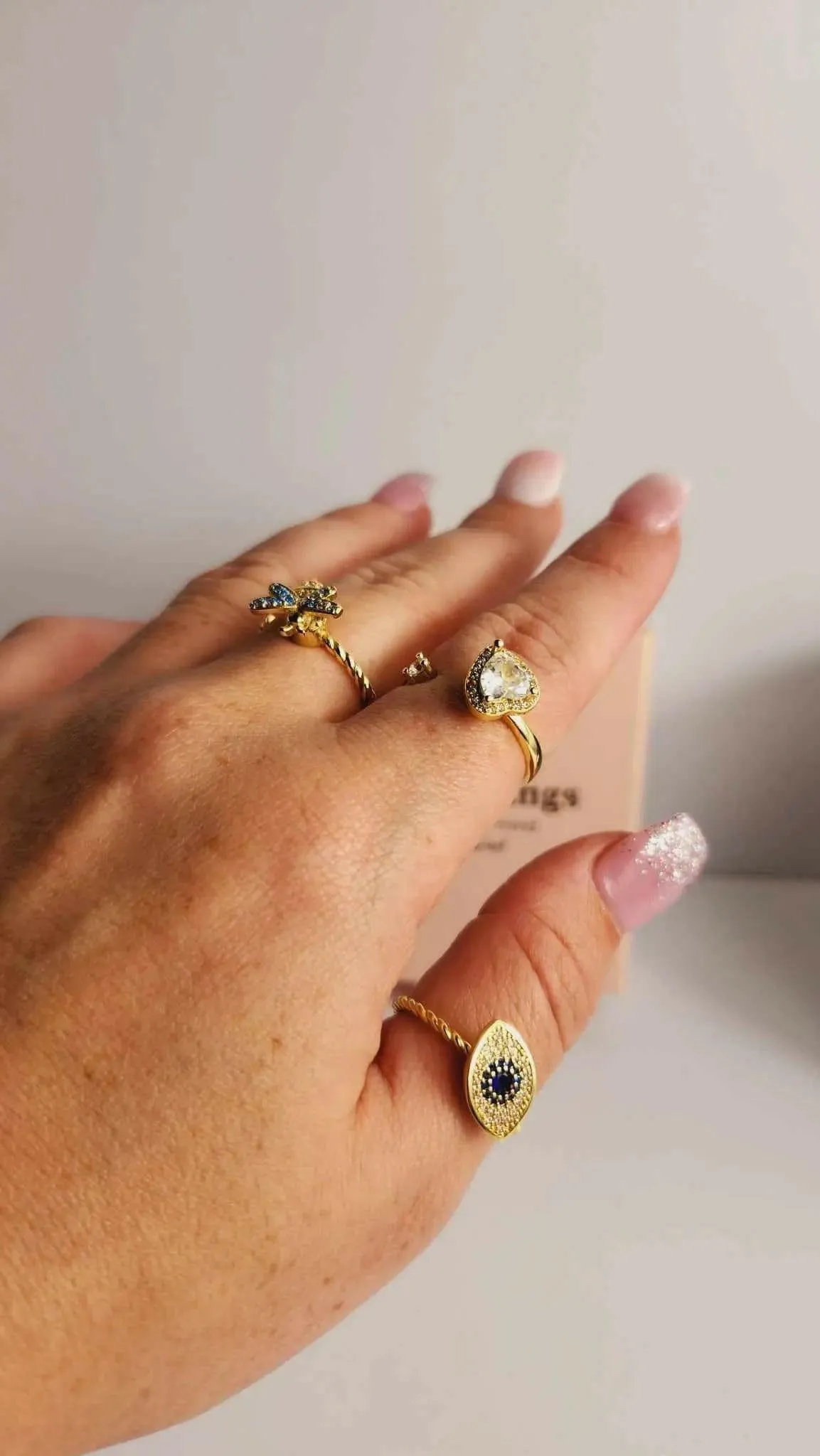 The Inspired Bundle - Crystal Infused Fidget Spinner Rings