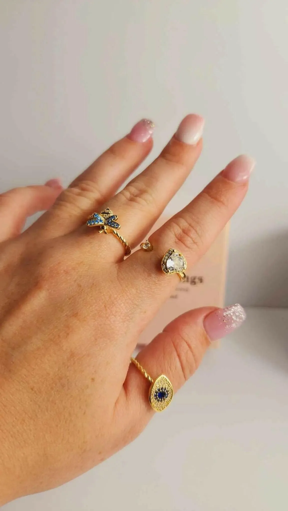 The Inspired Bundle - Crystal Infused Fidget Spinner Rings