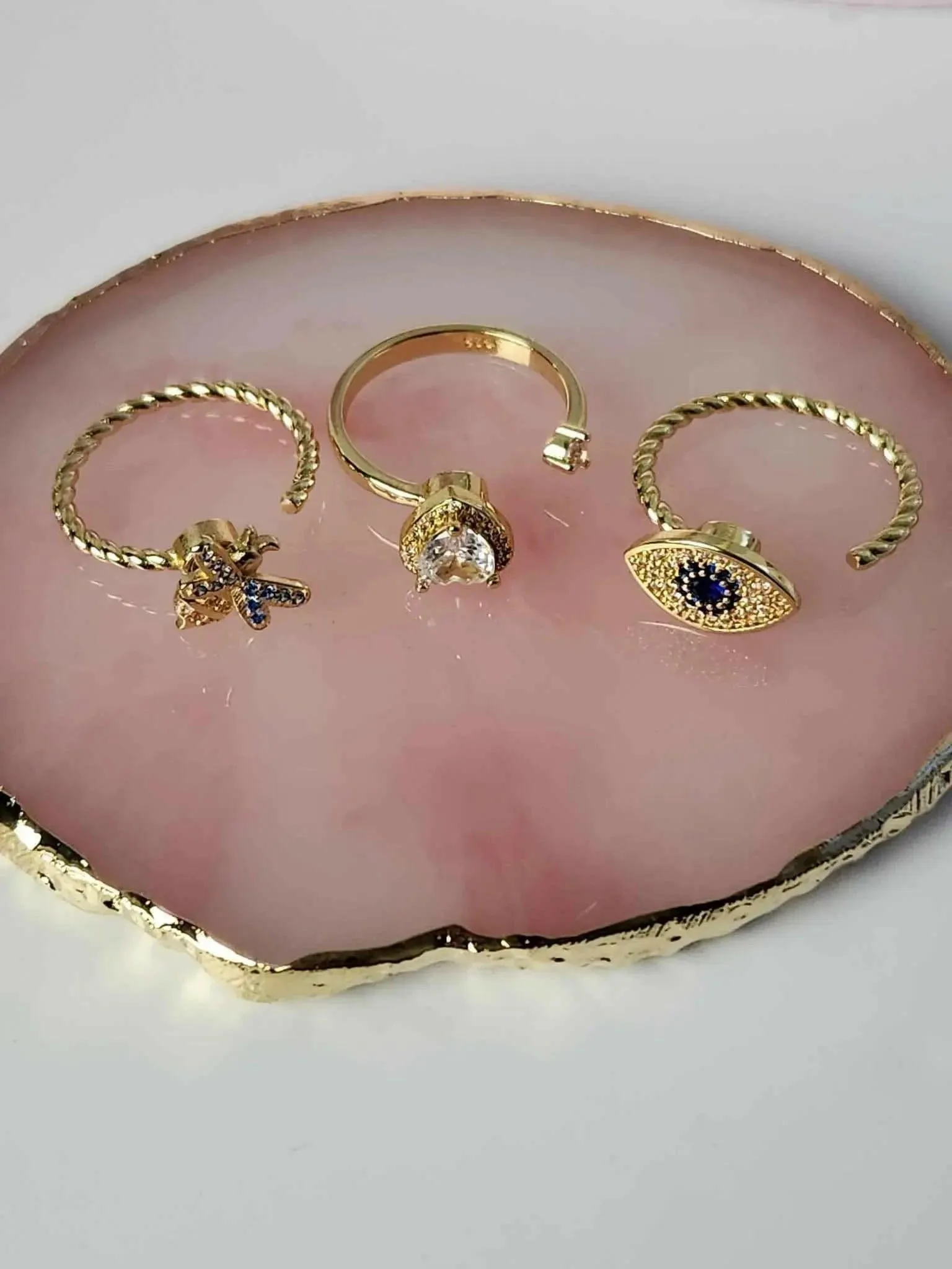 The Inspired Bundle - Crystal Infused Fidget Spinner Rings