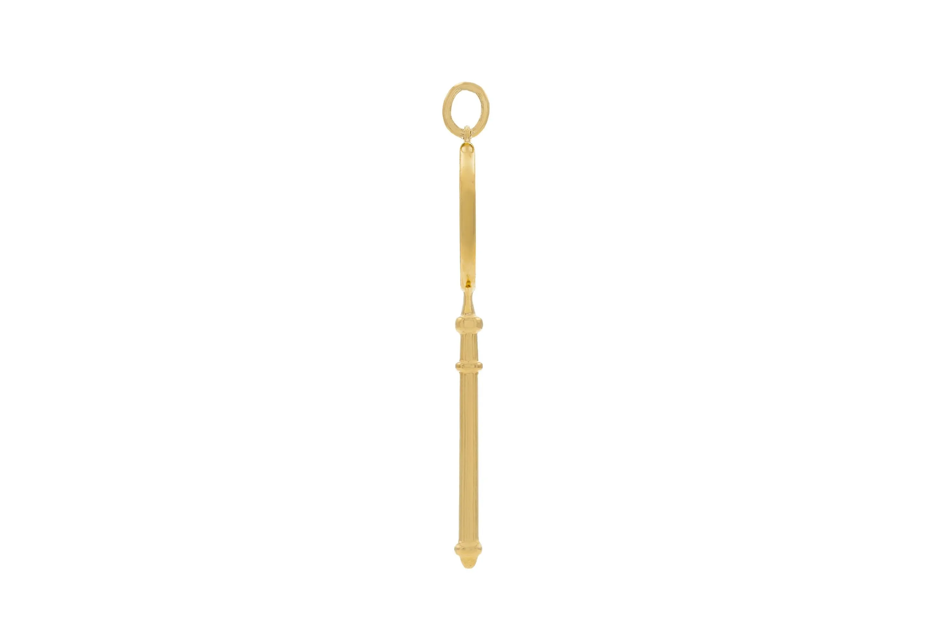 Tiffany & Co. Three Clover Gold Key Pendant