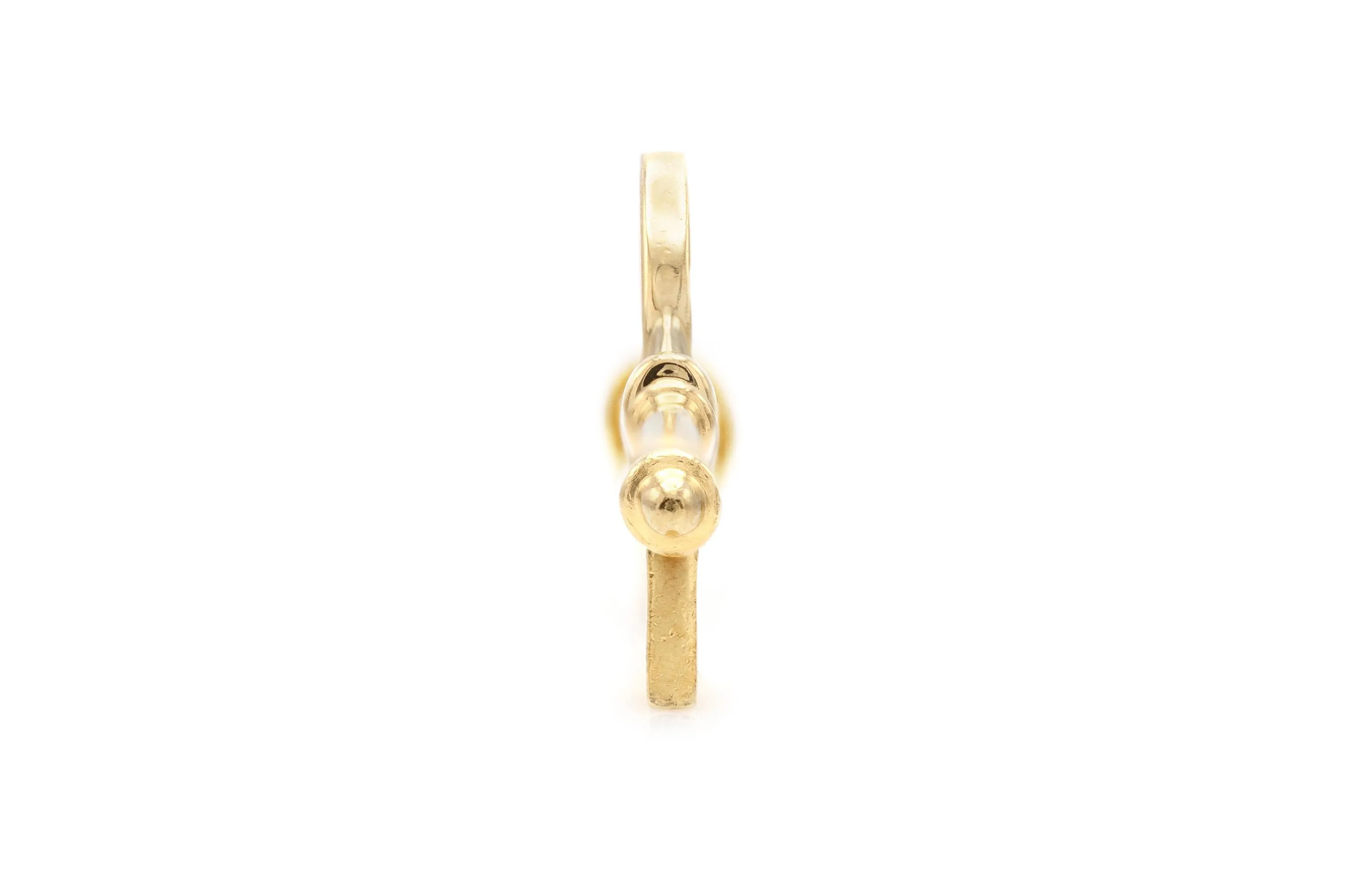 Tiffany & Co. Three Clover Gold Key Pendant