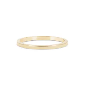 Timeless Love 2mm Polished Wedding Band - 14k Gold