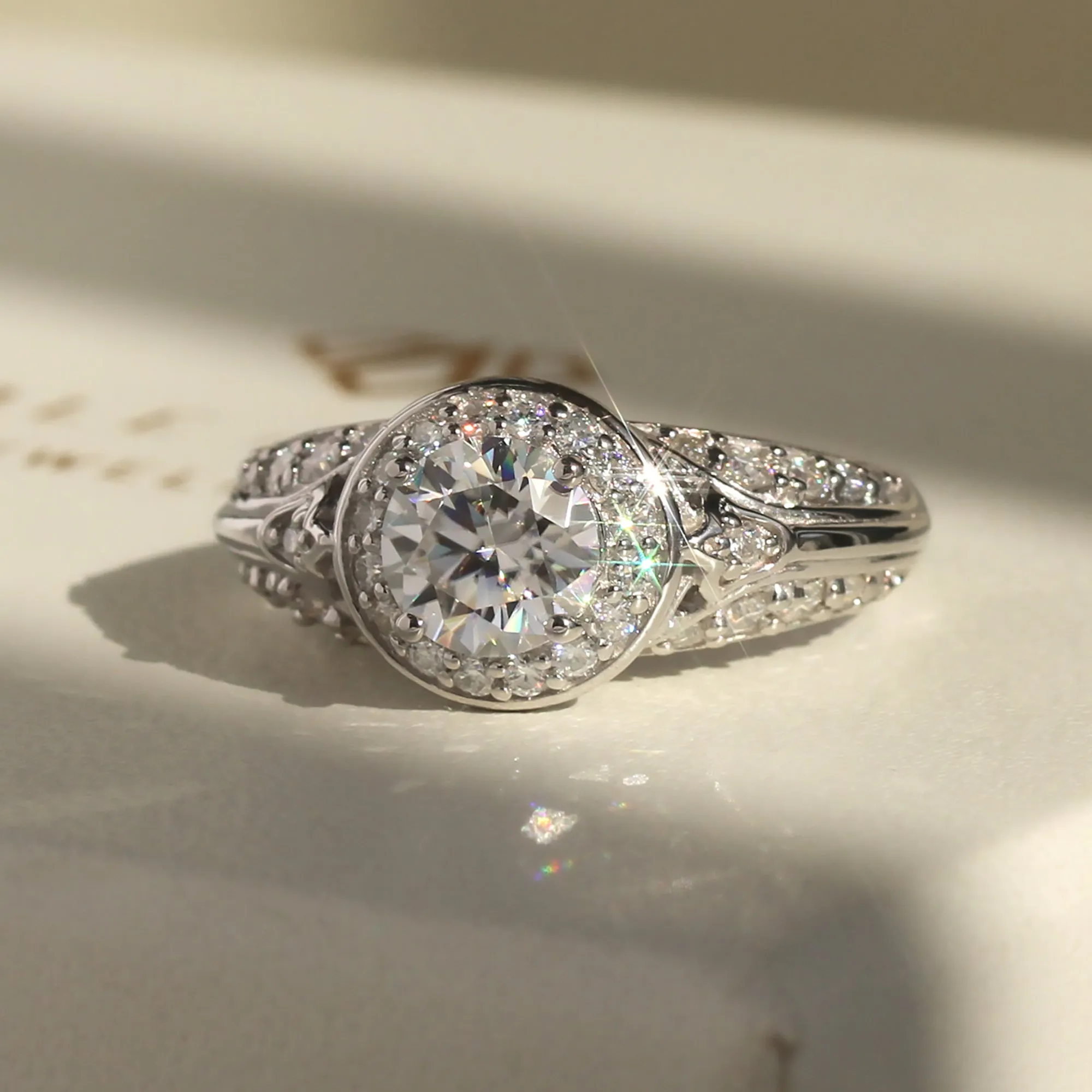 Timeless Love: Edwardian Engagement Ring