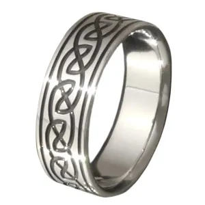 Titanium Celtic Rings ck56