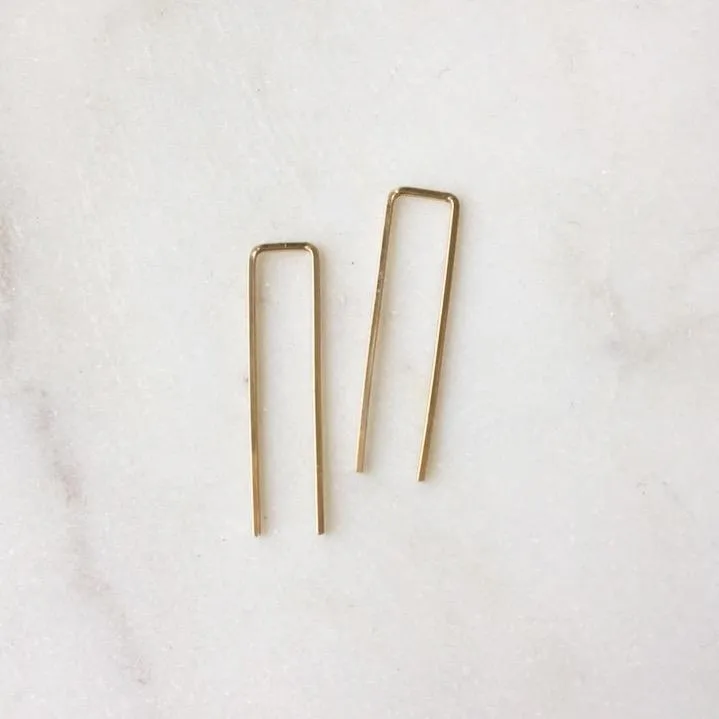 Token Simple Staple Earrings