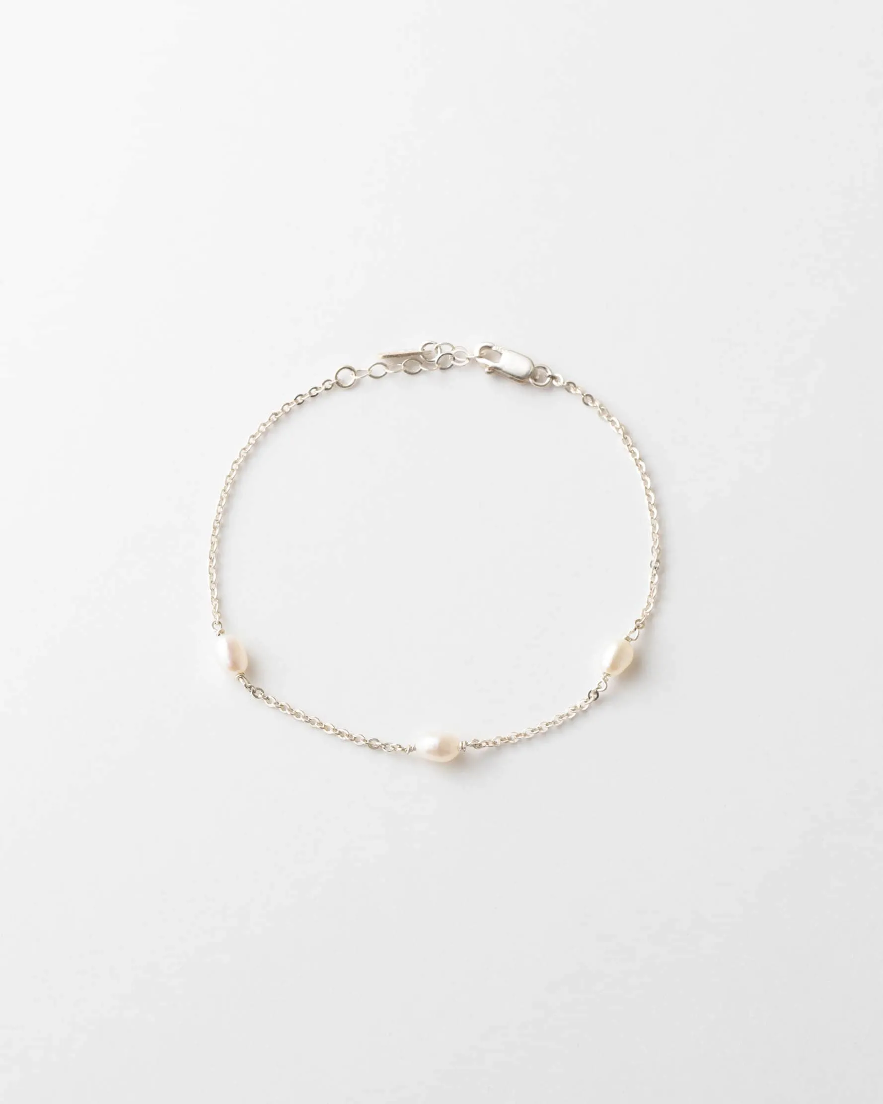 Trinity Pearl Bracelet