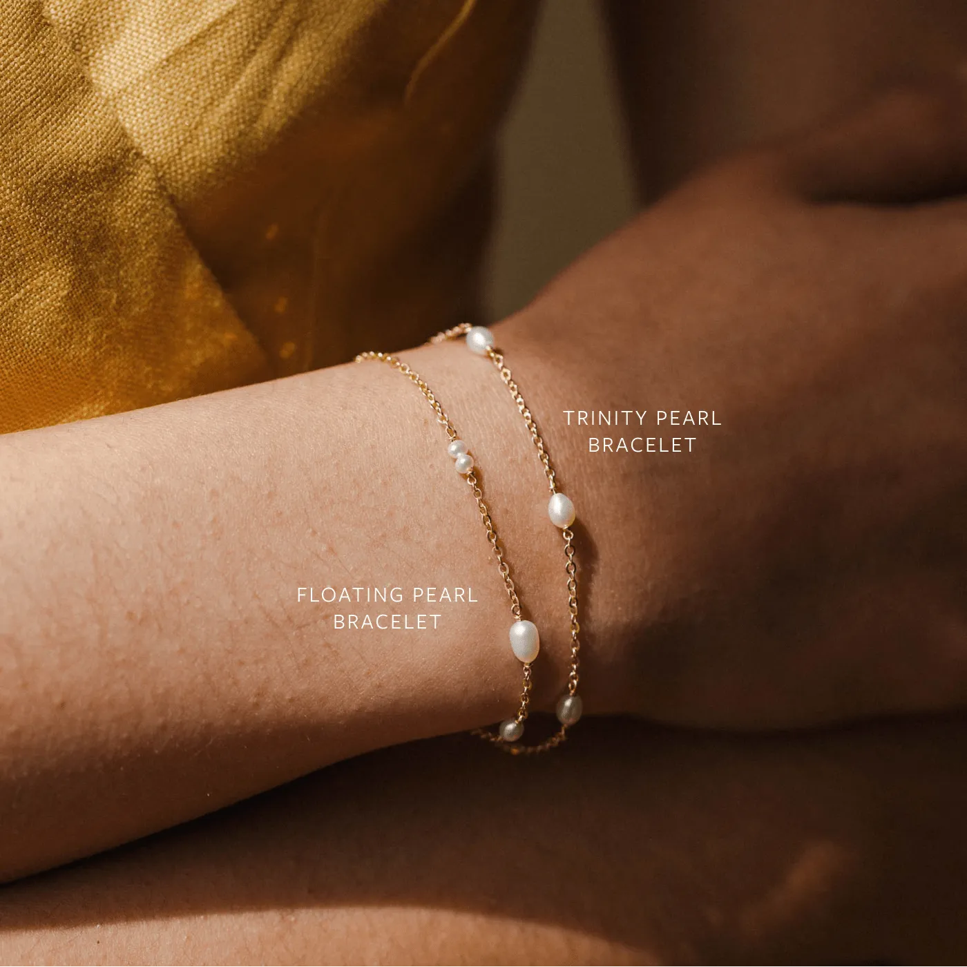 Trinity Pearl Bracelet
