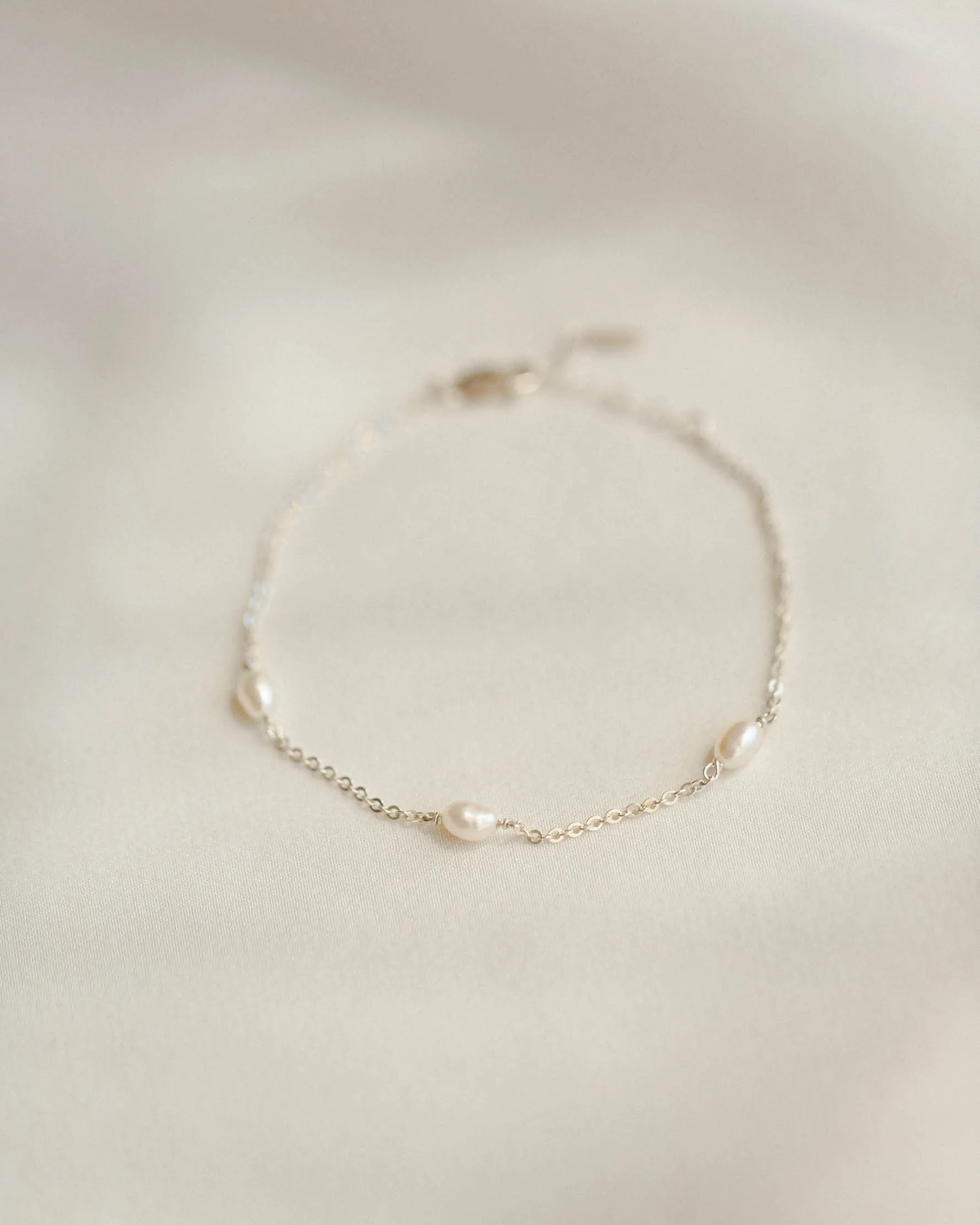 Trinity Pearl Bracelet