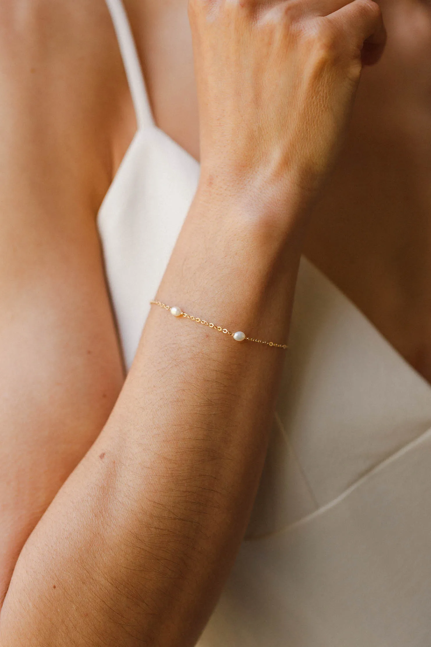 Trinity Pearl Bracelet