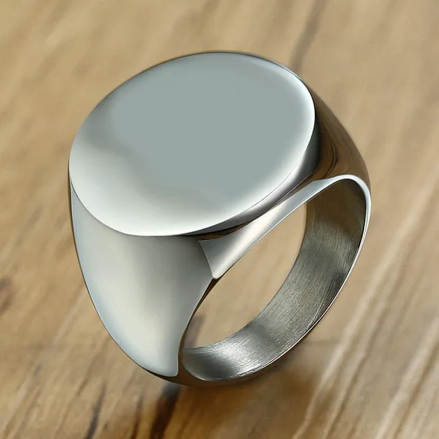 Vintage High Polished Ring
