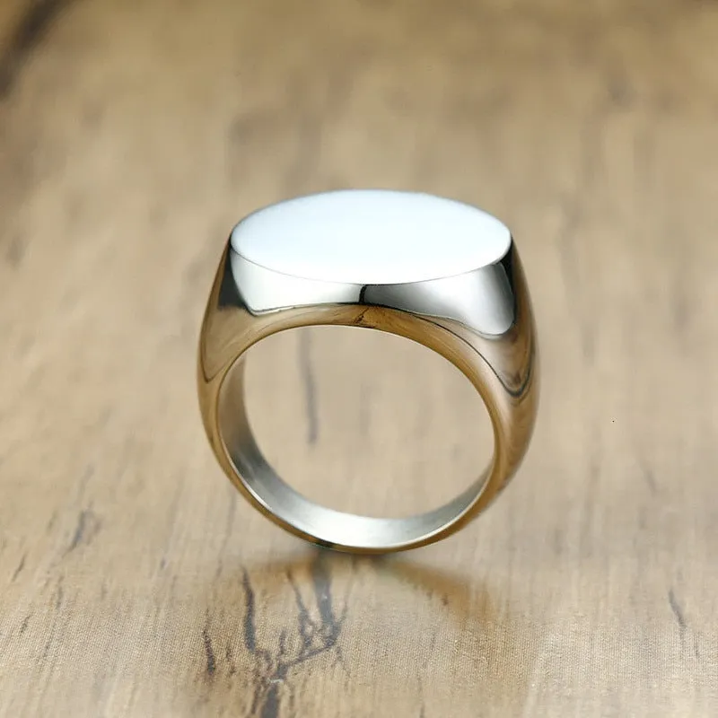 Vintage High Polished Ring