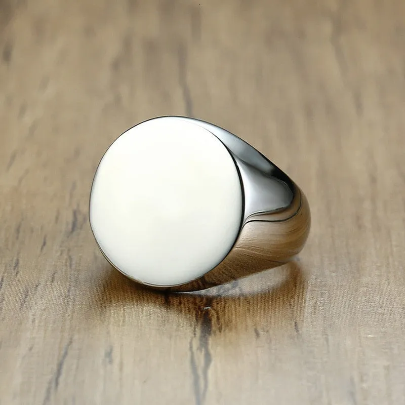 Vintage High Polished Ring