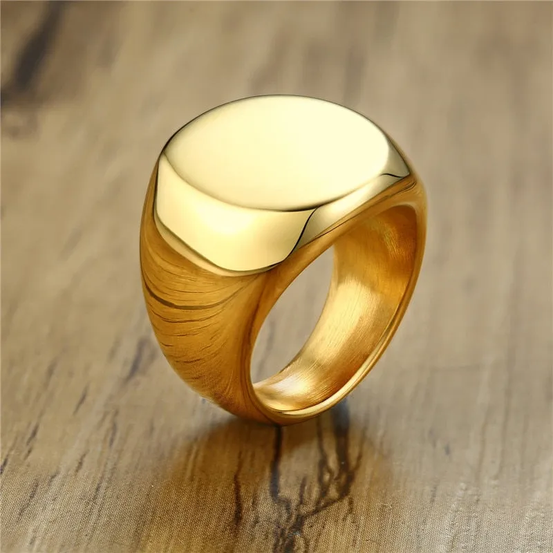 Vintage High Polished Ring
