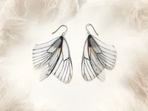 White Angel Wing Earrings Perfect Gift For Anyone Who Love Wings