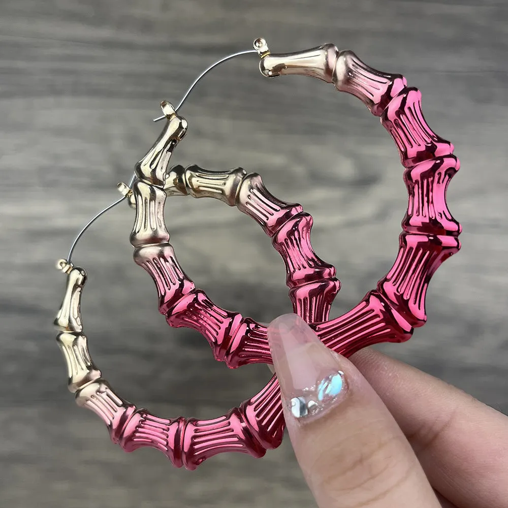 Wholesale 2023 Simple Circle Alloy Earrings