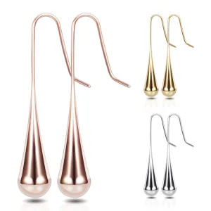 Wholesale Titanium Steel Simple Earrings