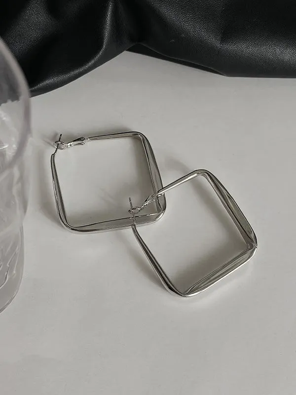xakxx Simple Chic Geometric Earrings