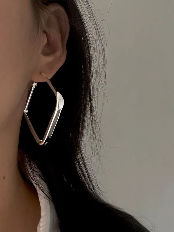 xakxx Simple Chic Geometric Earrings
