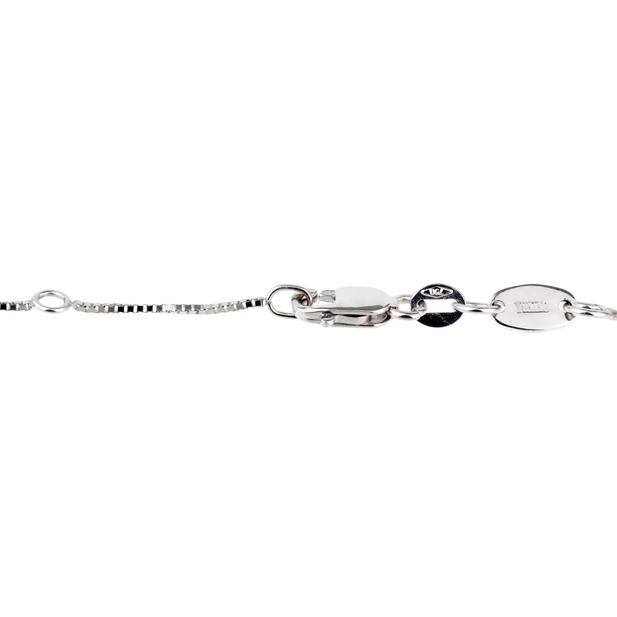 Yukiko Diamond Flame White & Rose Gold Necklace